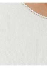 Medima Classic Damen-Hemd ohne Arm 100% Angora weiß
