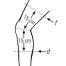 Kniebandage mit Patella-Aussparung silber