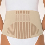 R&uuml;ckenbandage mit Pelotte Bort StabiloBasic Haut