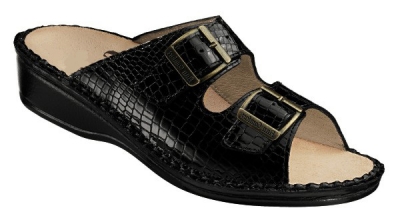 FinnComfort Sandale Amrum Schwarz