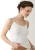 Medima Lingerie  Damen-Trägerhemd 100% Seide weiß