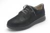 Finn Comfort - Damen-Halbschuh CHALON (Finn-Stretch) - Schwarz/Balenastretch/Nubuk - FinnComfort