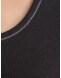 Medima Classic Damen-Hemd  1/4 Arm Angora/Baumwolle schwarz