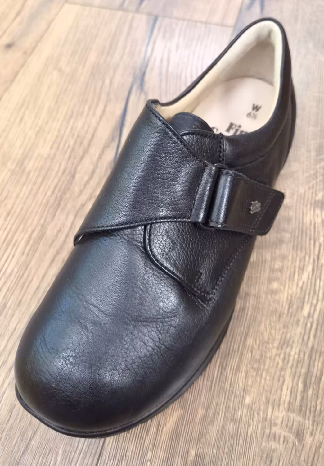 Finn Comfort - Prophylaxe Herren Halbschuh 97303 Klettverschluss schwarz