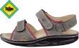 Finn Comfort - Damen-Sandale YUMA (Finnamic) - Grey/Sandia/BearReno/Nubuk