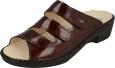 Finn Comfort - Damen-Pantolette CANZO - Bordeaux/Knautschlack