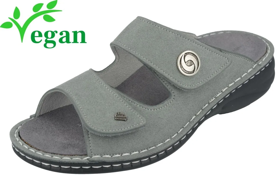 Finn Comfort - Damen-Pantolette HEDDA (VEGAN) - Conifer/Milim