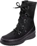 Finn Comfort - Damen-Stiefel STERZING (Warmfutter) - Schwarz/Nappaseda/Nubuk