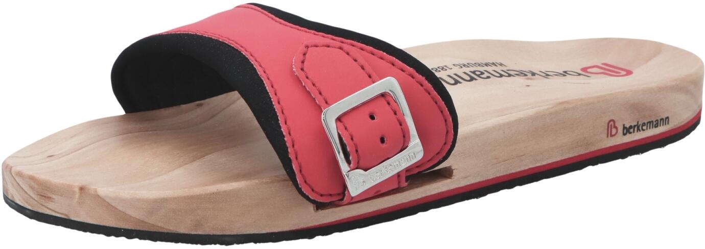 Berkemann Berkilette (Unisex)- Rot/Schwarz Micronubuk inkl. 1Paar Wechselriemen