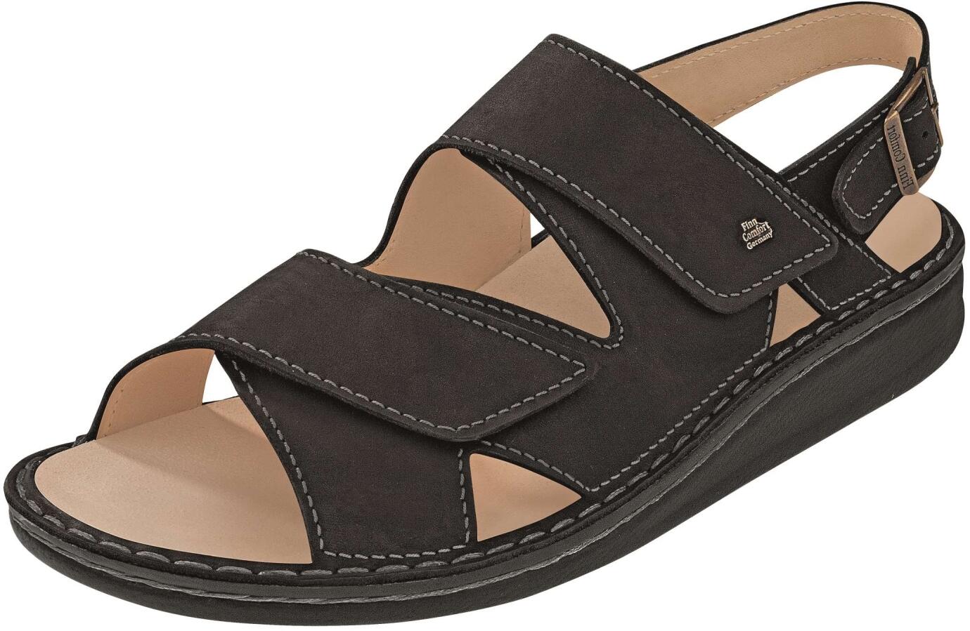 Finn Comfort - Herren-Sandale TORO-S (Classic-Soft) - Schwarz/Cherokee