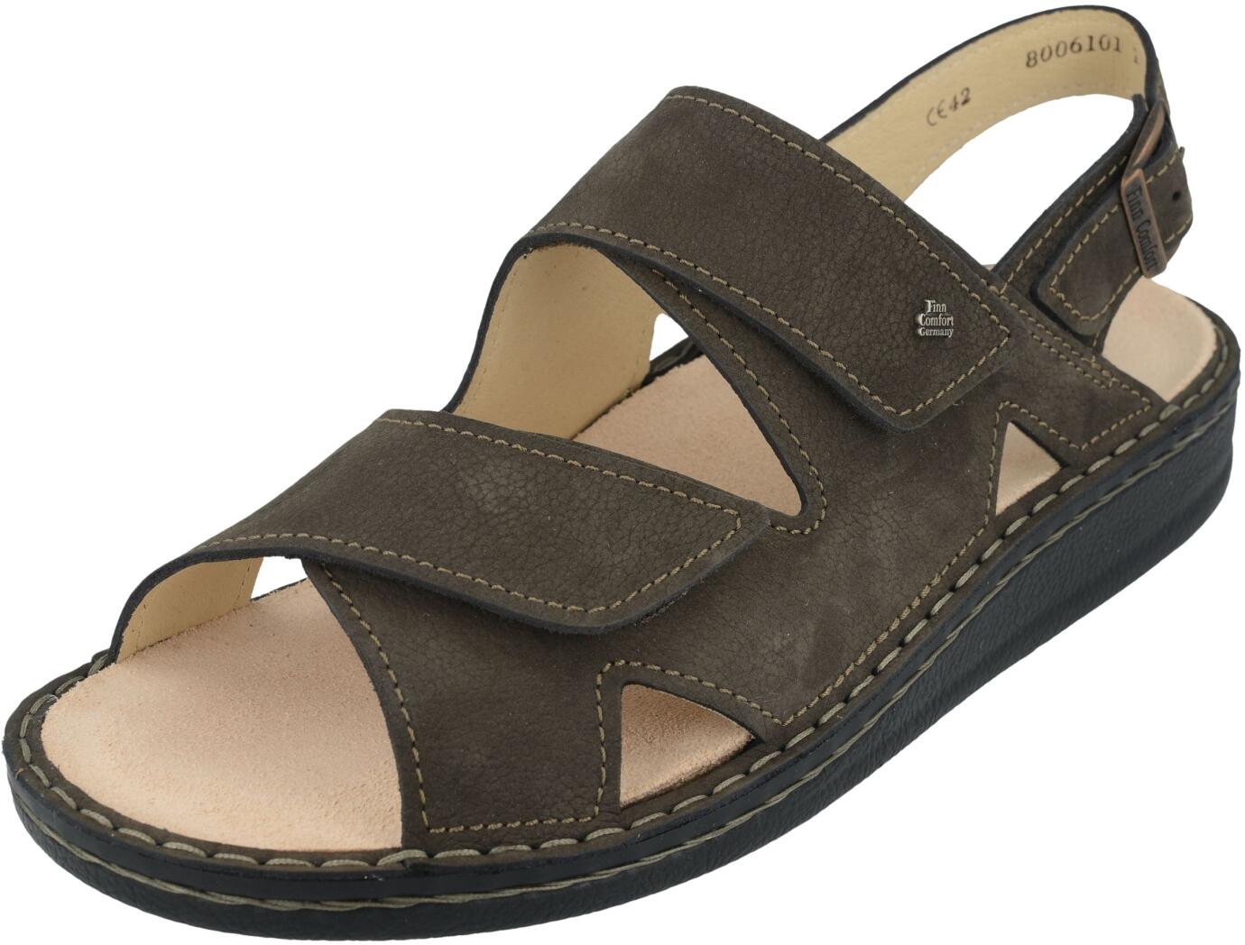 Finn Comfort - Herren-Sandale TORO-S (Classic-Soft) - Slate/Nubukvienna