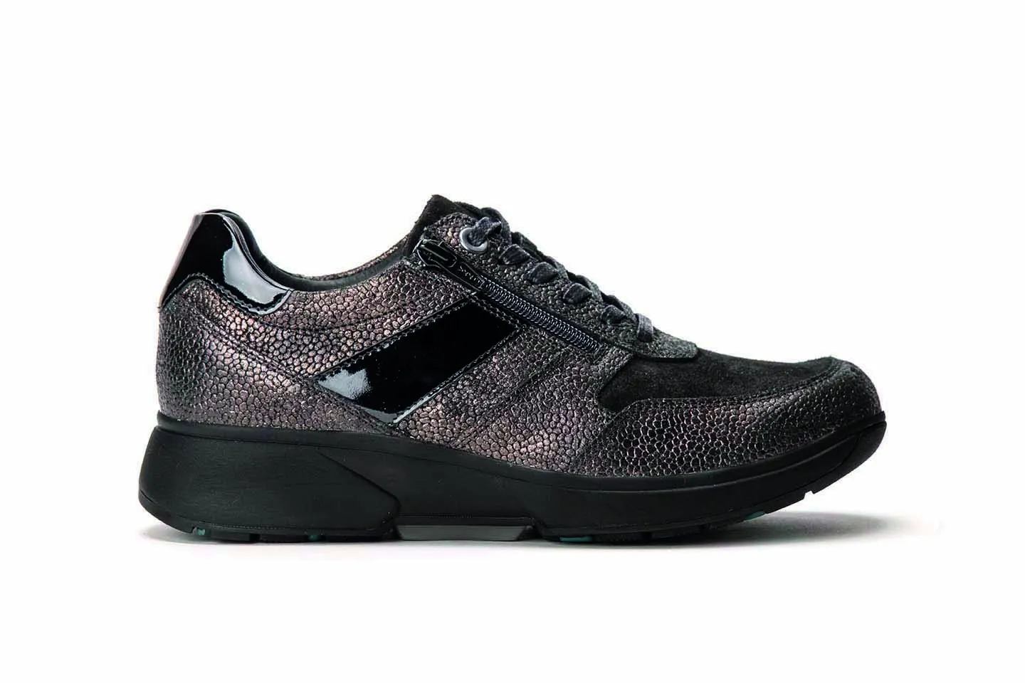 Xsensible Stretchwalker - Damen-Halbschuh - TOKIO (Weite HX) - Carbon/Miro