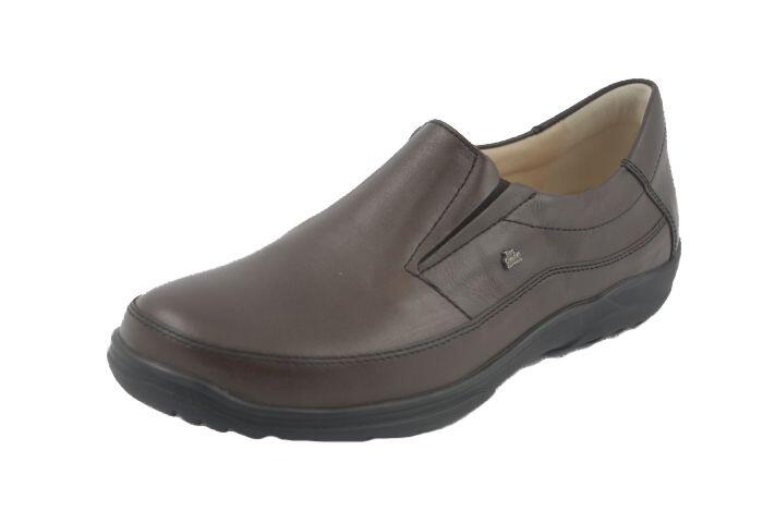 FinnComfort Halbschuh Aden Kastanie