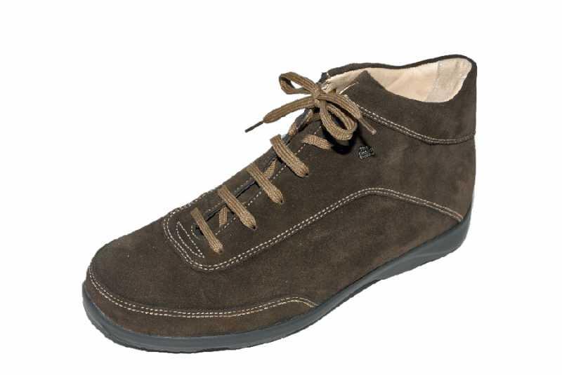 FinnComfort Damen-Stiefel Ellmau Farbe: Kaffee