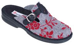 Berkemann Berkoflex Dominique grau Filz/Flock