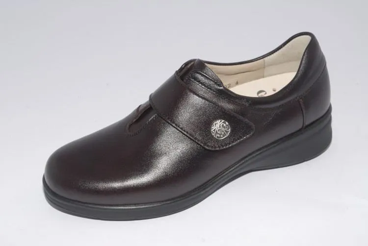 FinnComfort Halbschuh Pasadena Wine Venere dunkelrot