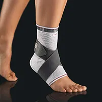 BORT Kn&ouml;chelbandage - TaloStabil Plus RECHTS (Silber) - X-Large - 05.02.01.2005