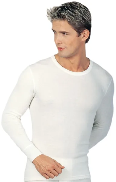 Medima Classic - Herren-Hemd (langarm) 20% Angora - Wei&szlig;, Schwarz, Asphalt
