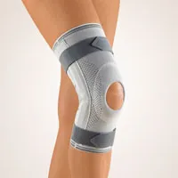 BORT Kniebandage mit Gelenk (Silber) - Medium Plus (2+) - 23.04.03.0037