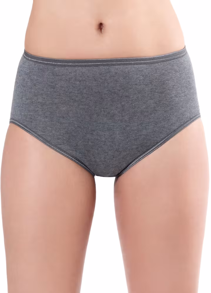 Medima - Damen-Taillenslip Kaschmir & Seide - Wei&szlig;, Mittelgrau, Schwarz