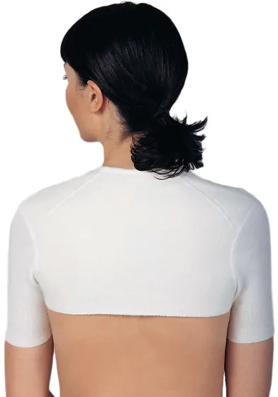 Medima ThermoAS - Schulterw&auml;rmer 1/4 Arm - Unisex - Haut, Wei&szlig;