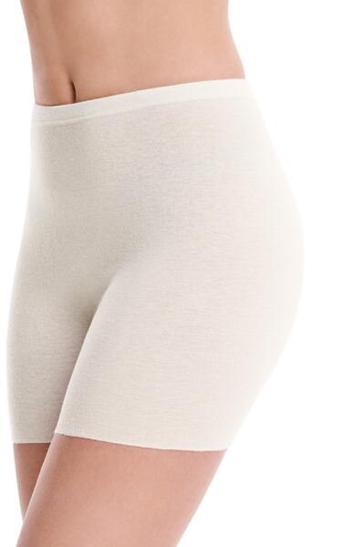 Medima - Damen-Schlüpfer 100% Schurwolle (Merino) - Weiß, Schwarz