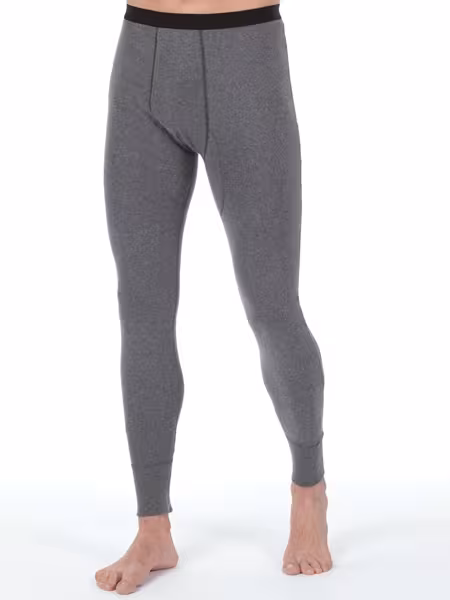 Medima Classic - Herren-Hose (lang) Angora Baumwolle - Asphalt