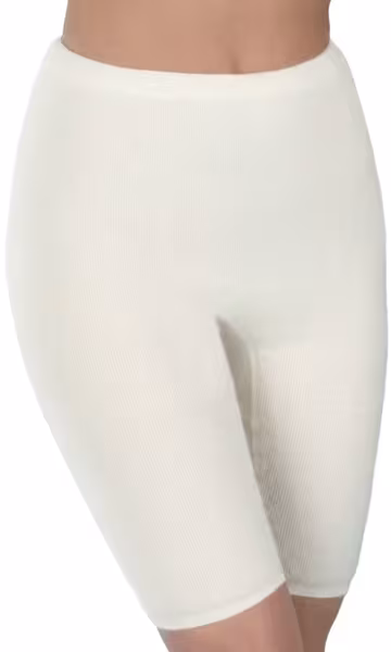Medima Classic - Damen-Schl&uuml;pfer (lang) 50% Angora - Wei&szlig;