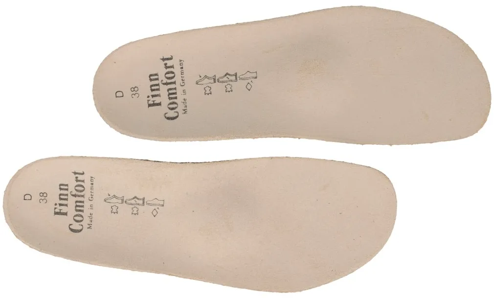 Finn Comfort - Ersatzfu&szlig;bettung DAMEN (OHNE Polsterung) f&uuml;r Pantoletten/Sandalen/Clogs