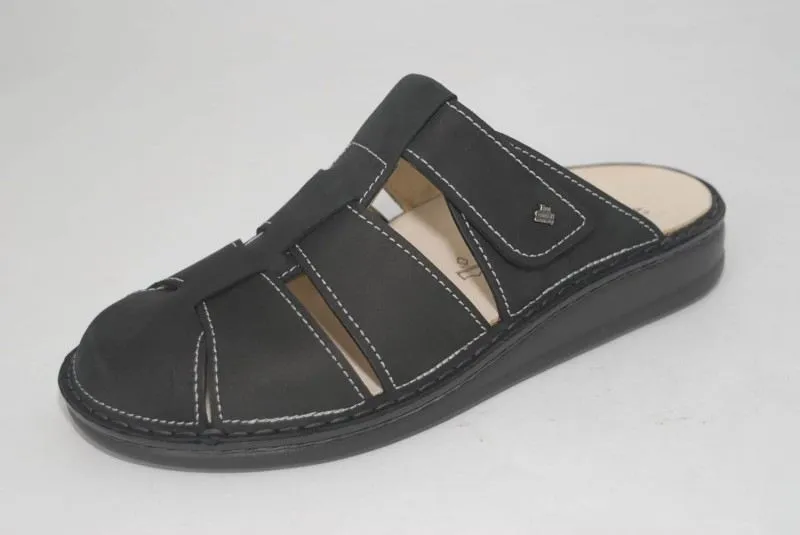 Finn Comfort - Herren-Clog OSUNA - Cherokee/Schwarz - FinnComfort Herren Pantolette OSUNA schwazr