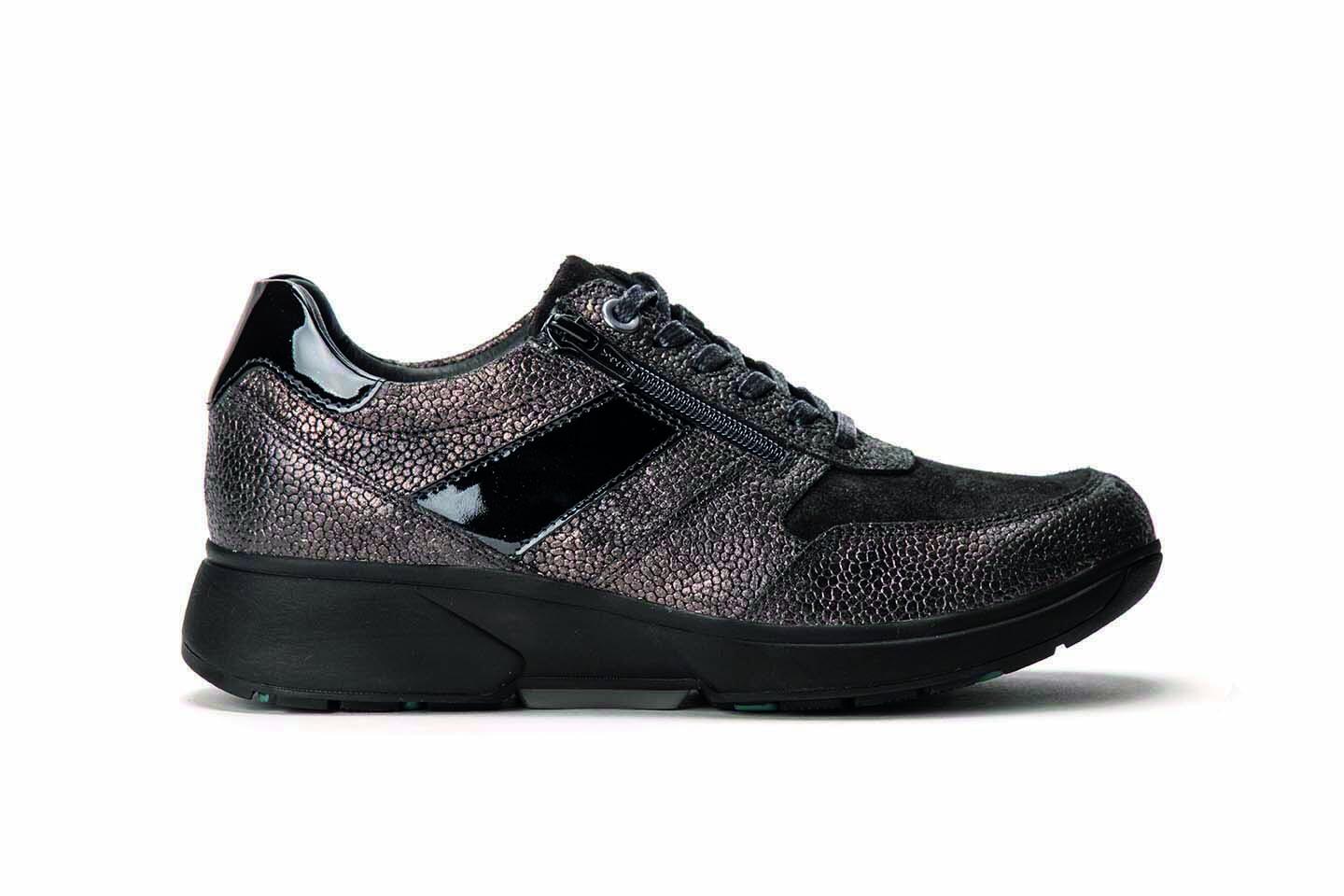 Xsensible Stretchwalker - Damen-Halbschuh - TOKIO (Weite HX) - Carbon/Miro