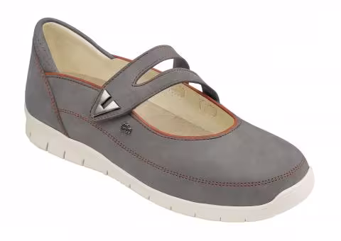 Finn Comfort - Damen-Halbschuh BUCHARA - Nubuk/Shadow