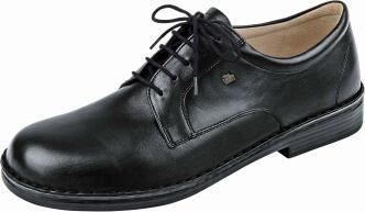 Finn Comfort - Herren-Halbschuh MILANO - Schwarz/Montana