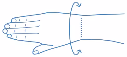 OFA Dynamics Handgelenk-Schn&uuml;rorthese (rechts ODER links) - 23.07.02.4037