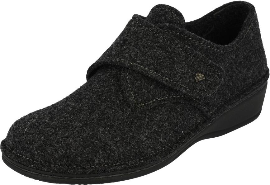 Finn Comfort - Damen-Halbschuh ADELBODEN - Anthrazit/Wollfilz