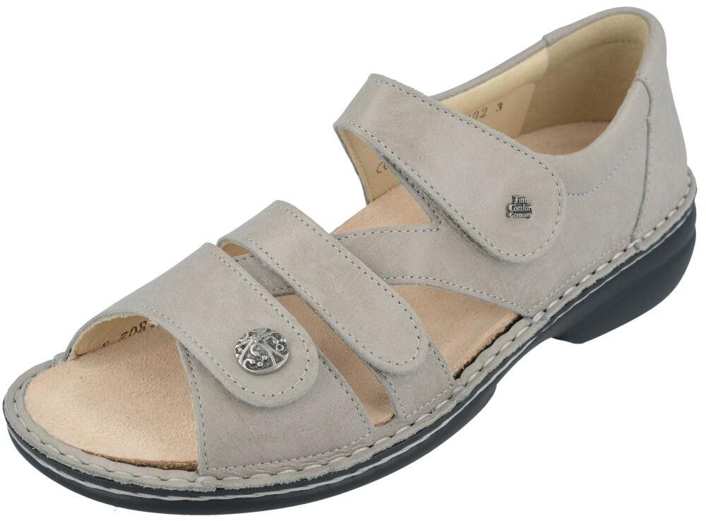 Finn Comfort - Damen-Sandale (Classic-Soft) BIELLA-S - Taupe/Twiga