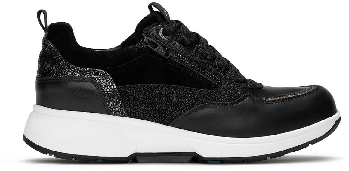 Xsensible Stretchwalker - Damen-Halbschuh - GRENOBLE (Weite HX) - Black