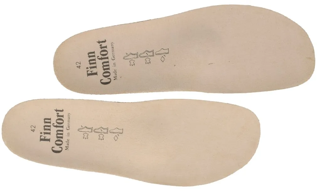 Finn Comfort - Ersatzfu&szlig;bettung HERREN (OHNE Polsterung) f&uuml;r Pantoletten/Sandalen/Clogs