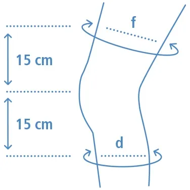 OFA Dynamics Plus Kniebandage (seitengleich) - 05.04.01.0117