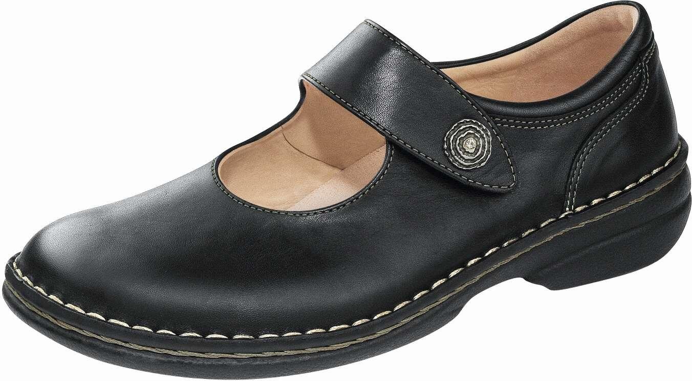 Finn Comfort - Damen-Halbschuh LAVAL - Schwarz/NappaSeda