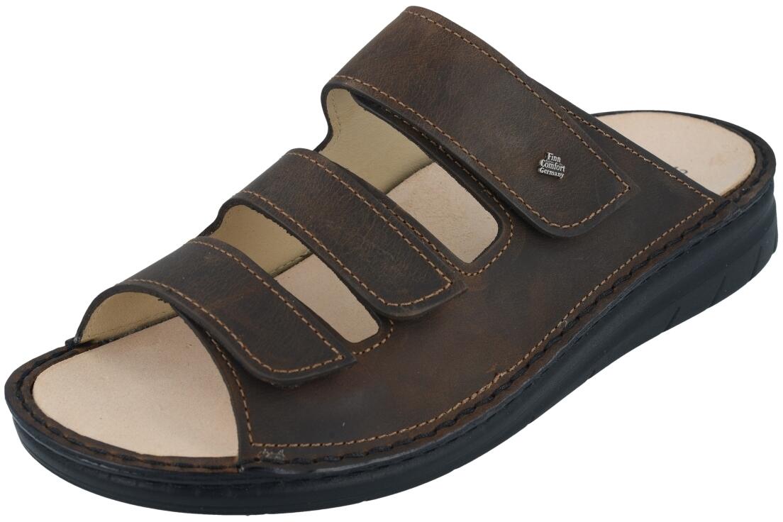 Finn Comfort - Herren-Pantolette MATARO - Barrel/Antik (braun)