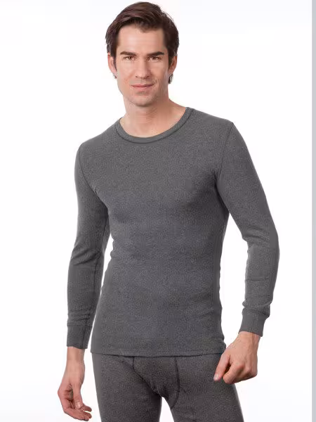 Medima Classic - Herren-Hemd (1/1 Arm) Angora Baumwolle - Asphalt