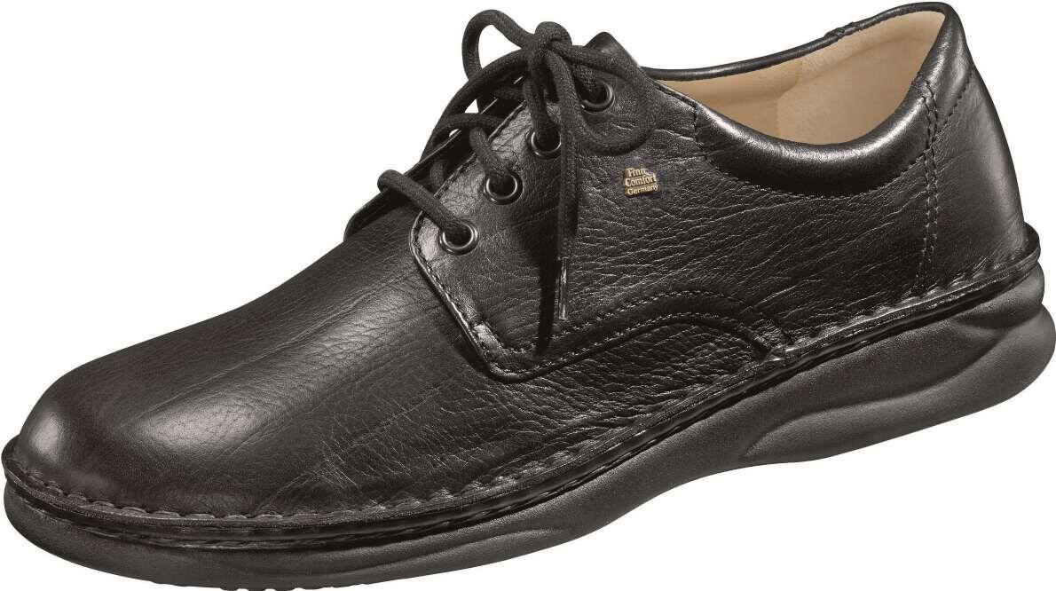 Finn Comfort - Herren-Halbschuh METZ - Schwarz/CaratRangun