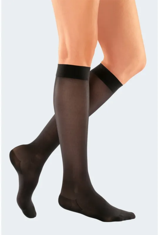 mJ-1 Metropole Kompressionsstr&uuml;mpfe (Knie) - Jet Black