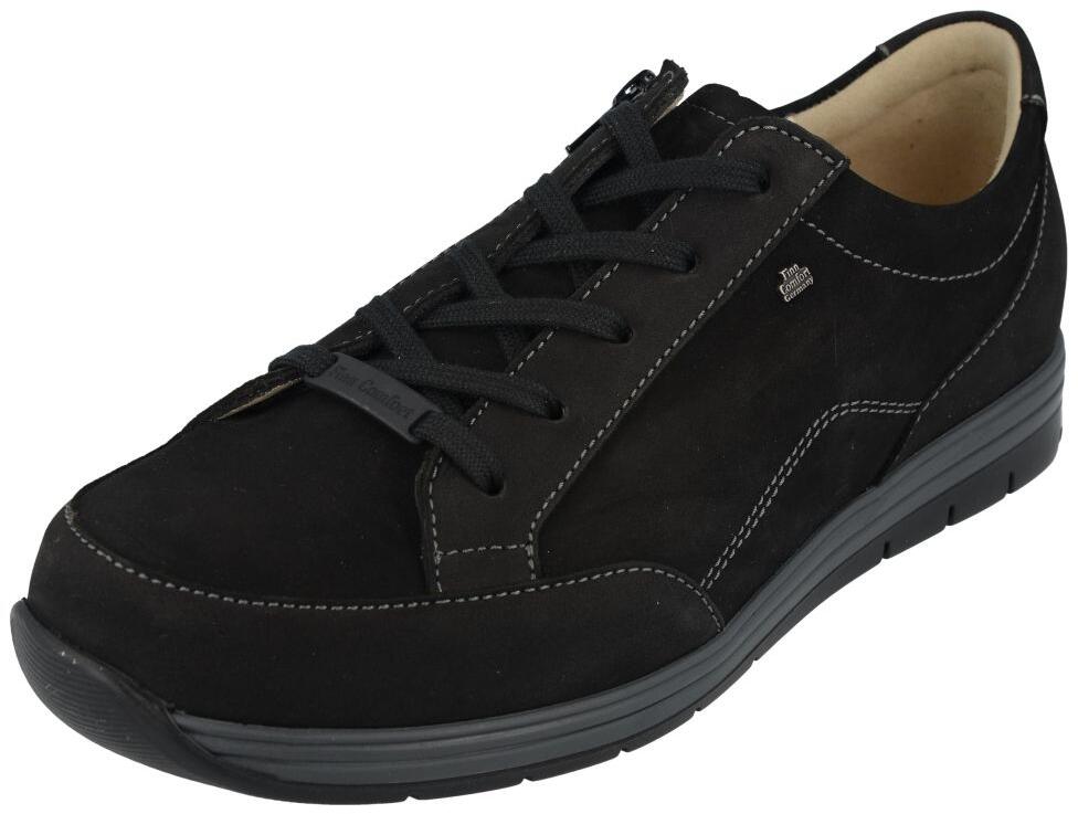 Finn Comfort - Herren-Halbschuhe OSORNO (Finn-Plus) - Schwarz/Buggy/Velours