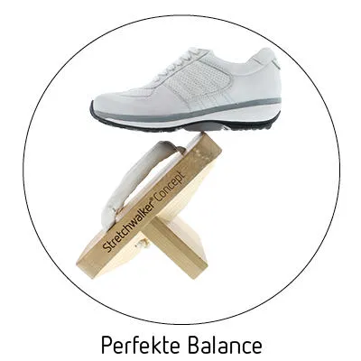 Xsensible Stretchwalker - Damen-Halbschuh - Lotus (Weite HX) - Brunello/Hunter - perfekte Balance der Xsensible Bequem-Schuhe