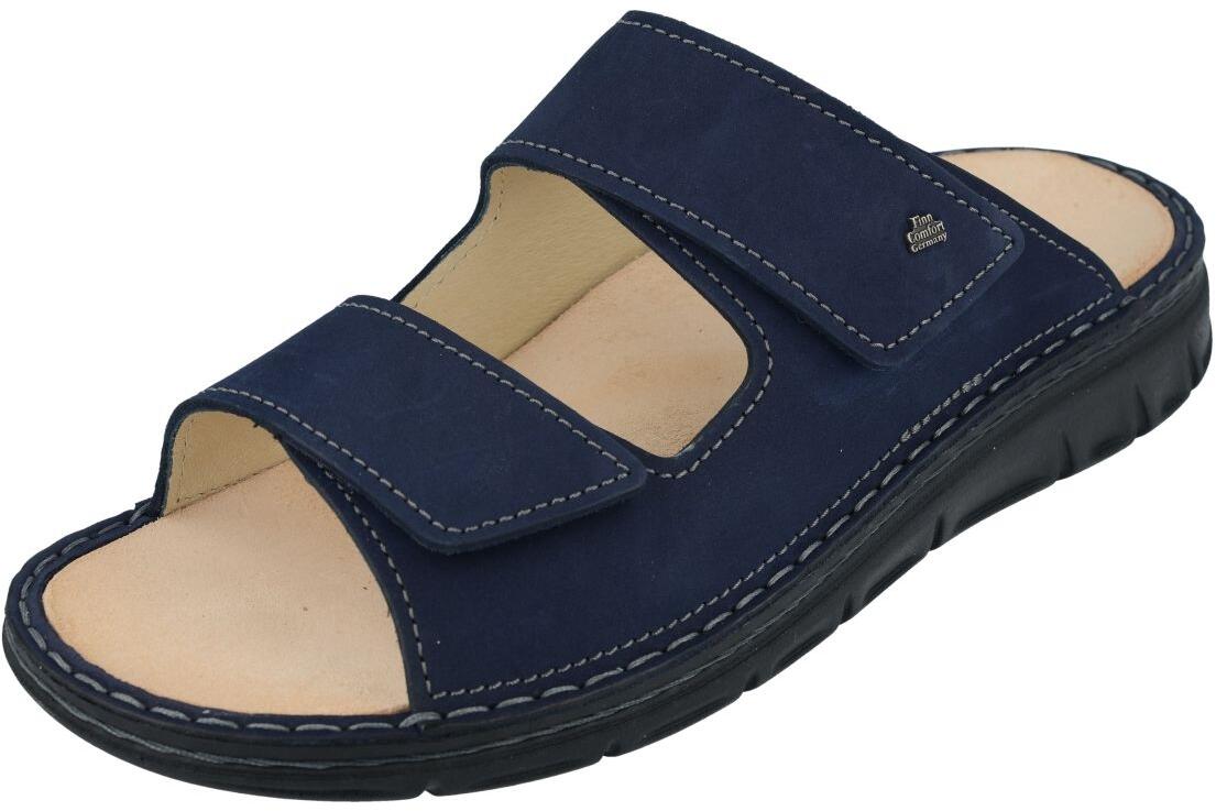 Finn Comfort - Herren-Pantolette RAB - Indigo/Nabuk