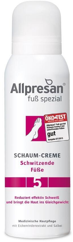 Allpresan Schaum-Creme Nr. 5 - schwitzende F&uuml;&szlig;e