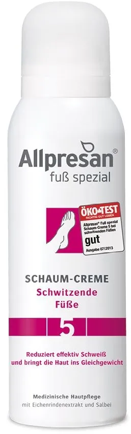 Allpresan Schaum-Creme Nr. 5 - schwitzende F&uuml;&szlig;e
