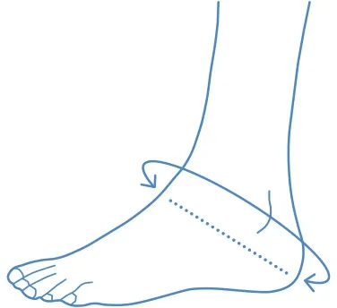 OFA Dynamics Plus Kn&ouml;chelbandage (seitengleich) Gr. 2 - 05.02.01.0076